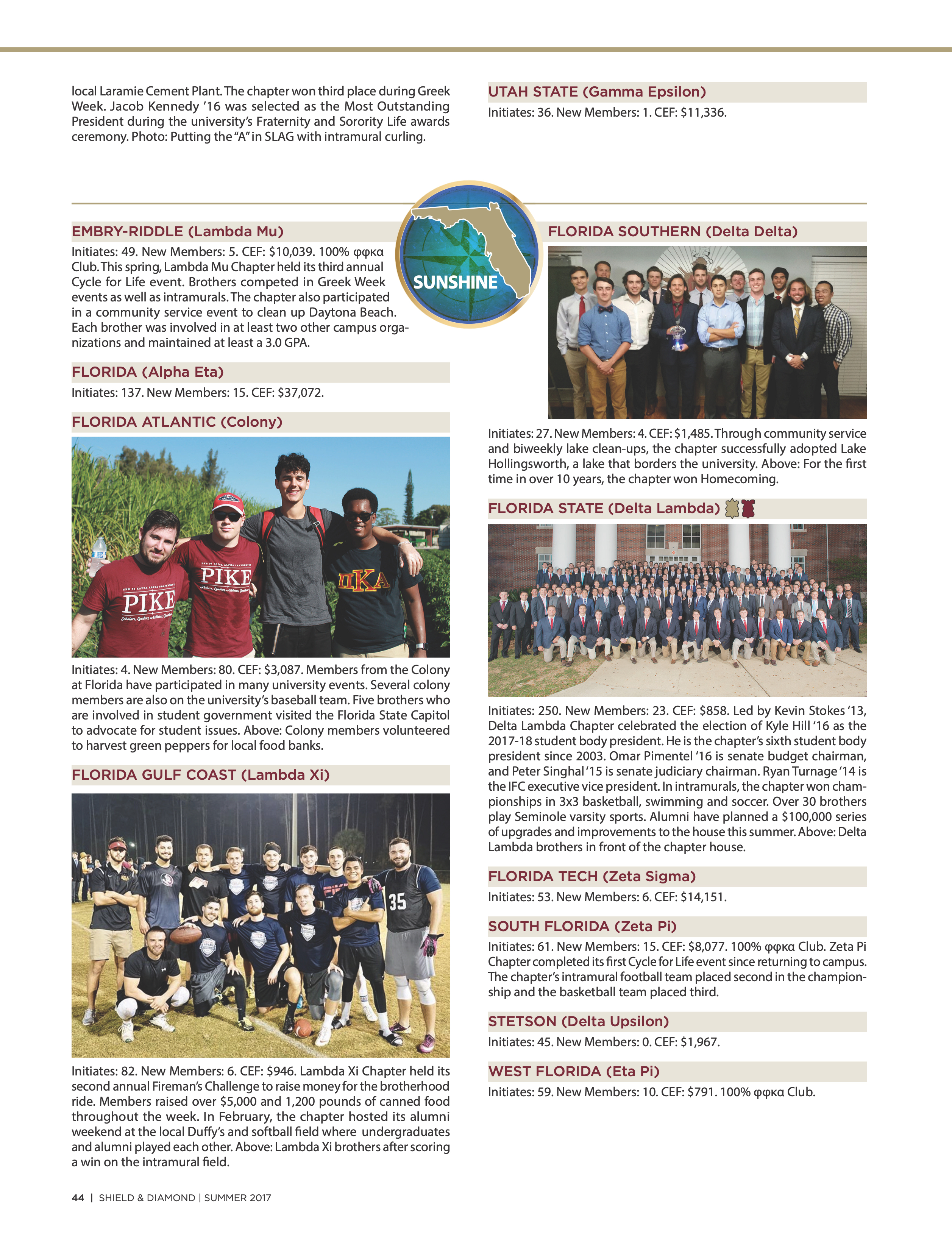 Chapter Notes, Continued 2, Summer 2017